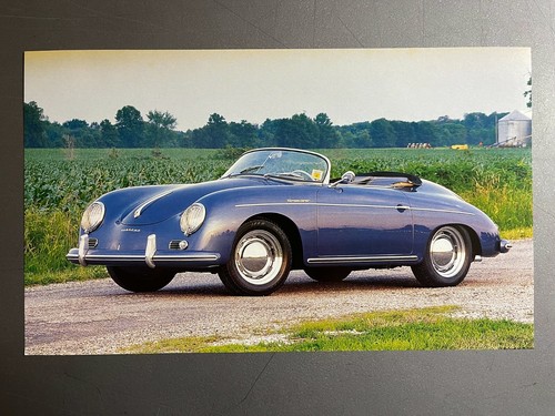 1956 porsche 356a speedster - porsche,