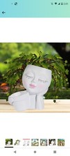 Novelty Plant Girl Face Pots