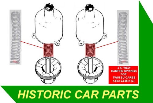 Red piston damper spring - piston,