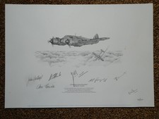 Pencil drawing 219 Squadron