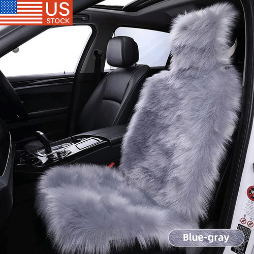 Faux sheepskin car - sheepskin, seat