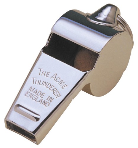 Acme thunderer metal whistle - thunderer,