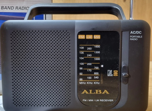 Vintage alba portable radio - vintage,