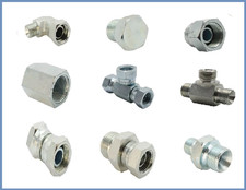Hydraulic Adaptors Male/Female Equal BSP Fittings  - All Types - 1/8" to 2"