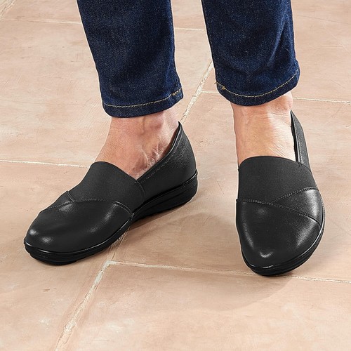 Ladies comfort slip shoes - slip, on