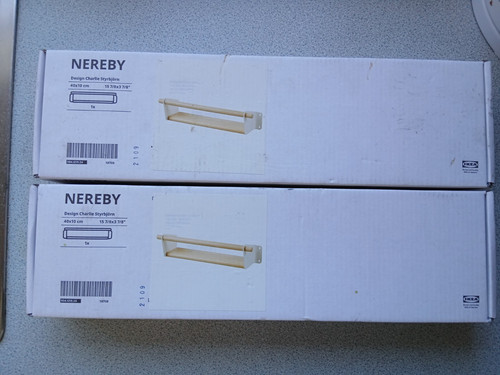 Ikea nereby wall shelves - x,