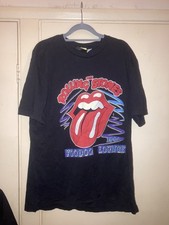 Mens Black Rolling Stones