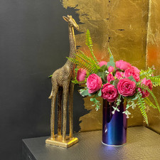 Tall Standing Giraffe - Gold