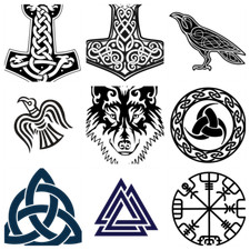 ***VIKING SYMBOLS VINYL