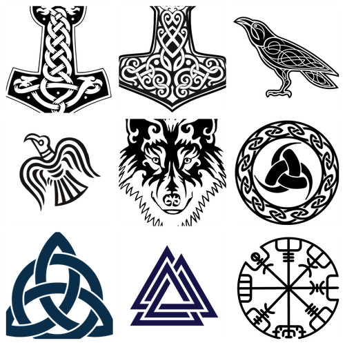 Viking symbols vinyl - ***viking,
