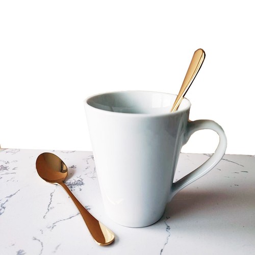 Tea spoon gold cutlery - spoon,