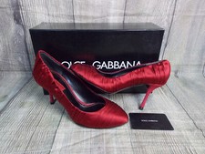 DOLCE GABBANA SATIN RUFFLE