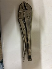 Original Mole Grips Locking Pliers, British Made, 230mm Long Very Nice Condition
