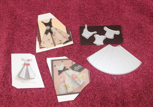 Metal cutting die pleated - metal,