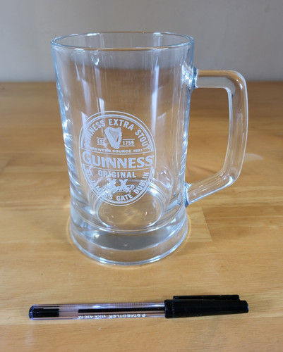 Guinness extra stout glass - guinness,