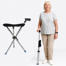 Folding Walking Stick Seat