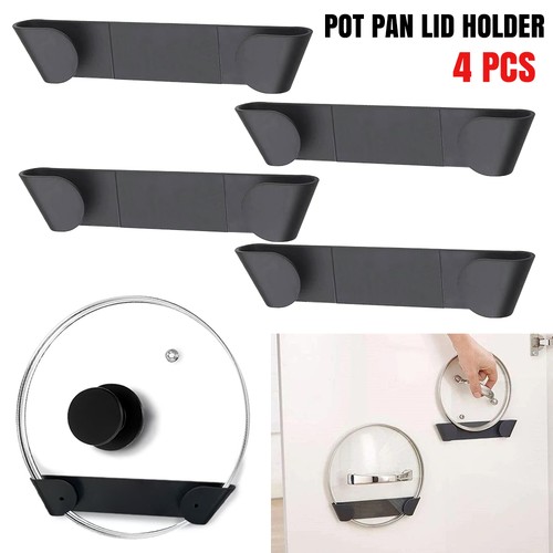 4pcs wall mounted - saucepan, pot