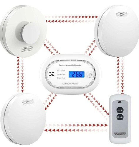 Wireless interlinked smoke - interlinked, 2×smoke