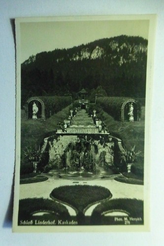 Y612 linderhof castle cascades - linderhof,