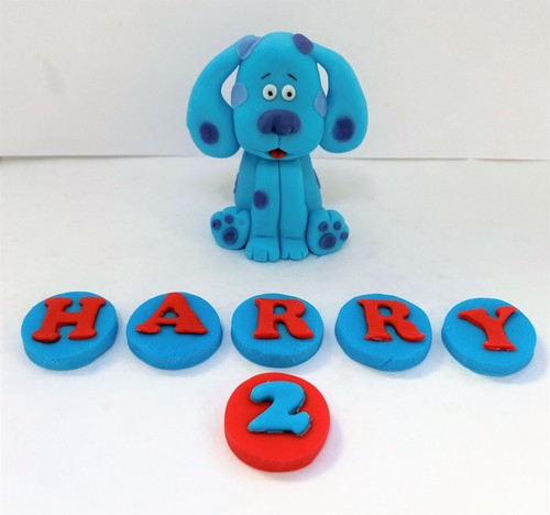 Handmade edible blues - edible, clues