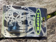 HOPE BRAKE HOSE GUIDE 10MM PLUS BLANK IN GUNMETAL ANODISING