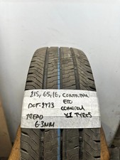 225,65,16 Continental VanContact Eco X1 TYRE 112/110T GOOD TREAD 225,65,16