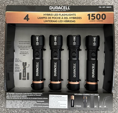 Duracell 1500 lumen dual - lumen, power