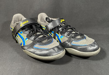 Asics Hyper Throw 2 Track and Field Shot Discus Shoes Men's 8.5 Black Gray GN812