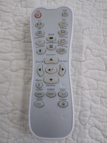 Optoma projector remote - projector,