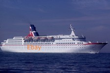 35mm Slide - Cruise Ship 'MS