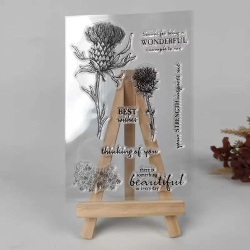 Clear stamps for - card,