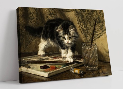 The young artist henriette - the,