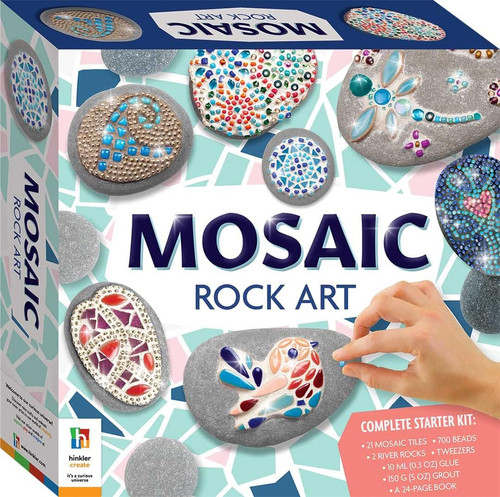 Mosaic rock art - art,
