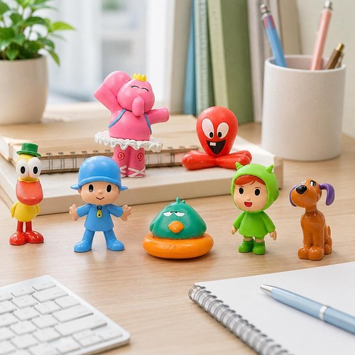 Pocoyo pvc cartoon - 7x, figures