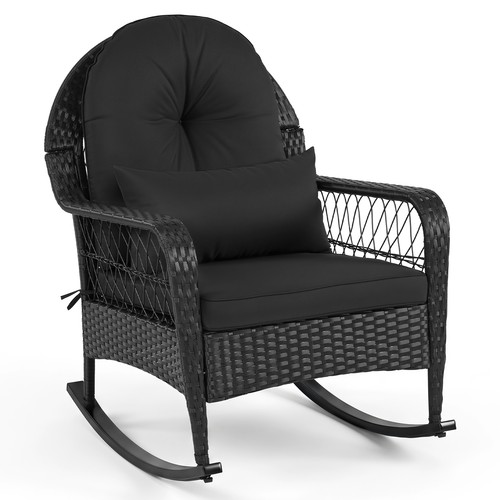 Outdoor wicker rocking - outdoor,
