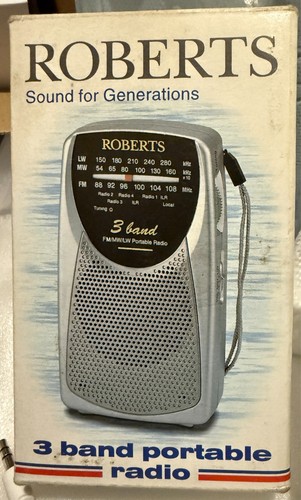 Roberts r9924 silver - 3, band