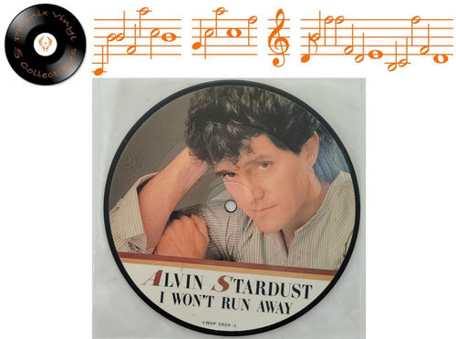 Alvin stardust won run - i, won't