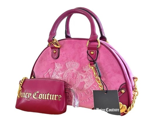Juicy couture velvet handbag - couture,