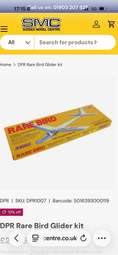 Dpr rare bird glider - rare,