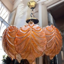 Single-light Murano chandelier