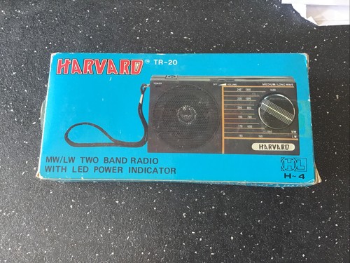 Vintage harvard radio - vintage,