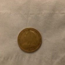 Queen Victoria half sovereign 22ct gold 