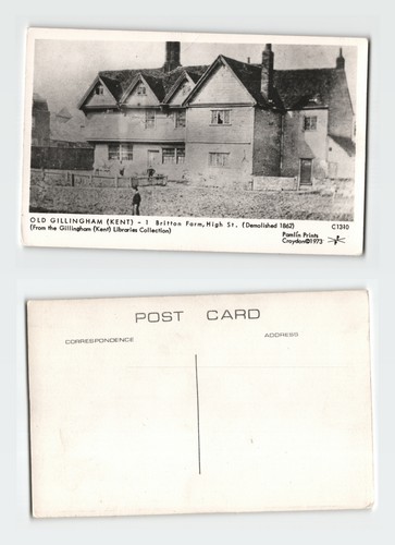 Vintage postcard old - vintage,