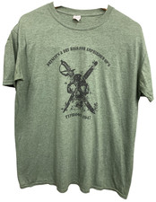 Typhoon International Dry Suit Company T-Shirt Size XL Green Military