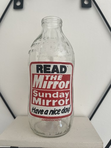 Vintage milk bottle - bottle,