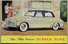 HUMBER HAWK Car Sales Brochure