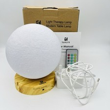 Tanlys • Sad Lamp • 10,000 Lux • Moon Light Therapy Lamp • Uv-Free Daylight
