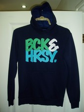 Lovely Boys Designer BCK&HRSY Size XLB Blue Hoodie