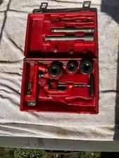 Boxed, 1", 3/4" &  1/2" BSP Pipe Treading Complete with Pipe Cutter etc