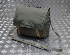 Vintage Military Issue Canvas Shoulder Bag  Mini Backpack Grey/Green G1
